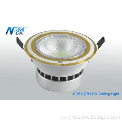 COB 10Watt Round LED Ceiling Light , 800Lm-900Lm LED Ceilin